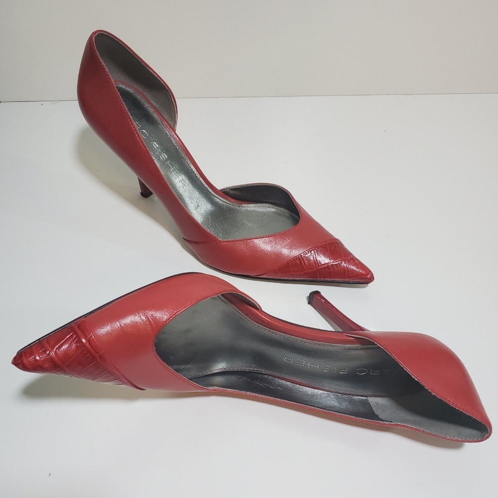 Marc Fisher | Red Pointy Heels